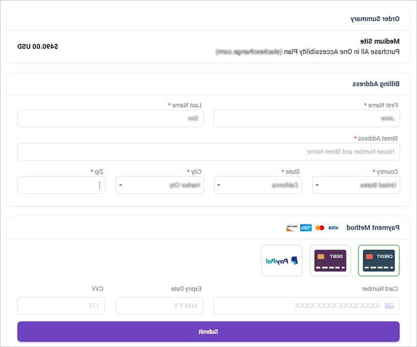 accessible ecwid accessible website design